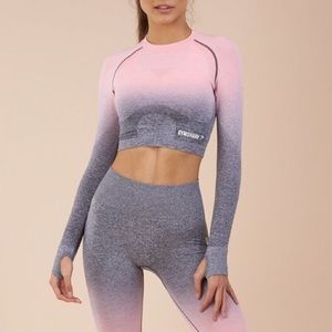Gymshark Seamless Ombre Crop Top